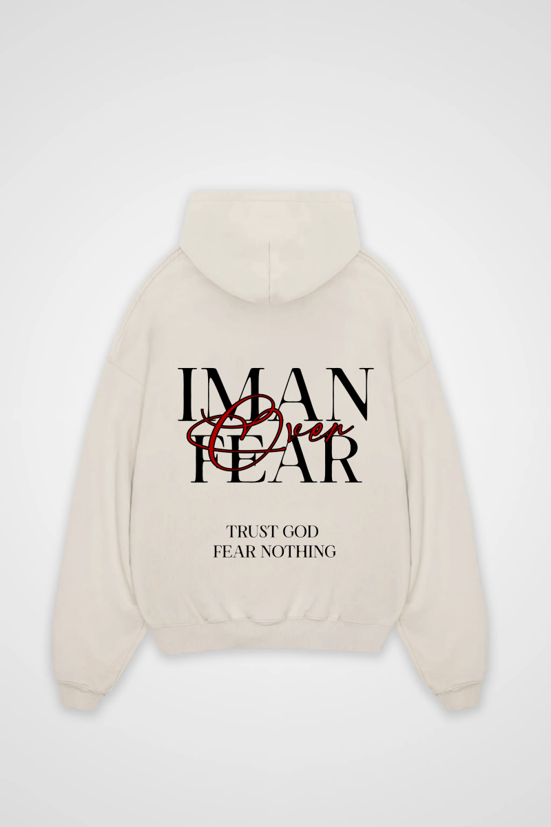 IMAN - OVERSIZED HOODIE BACKPRINT - Edeltürke