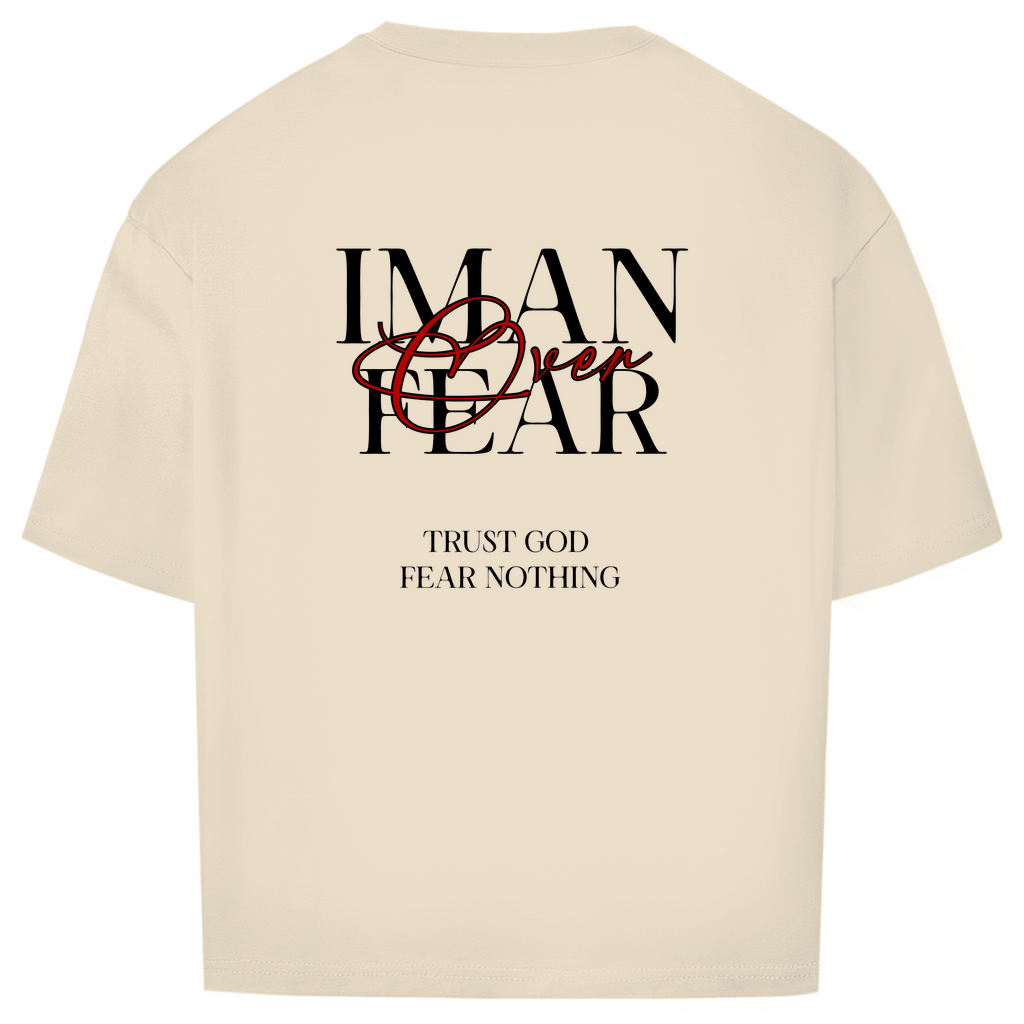IMAN - OVERSIZED SHIRT BACKPRINT - Edeltürke