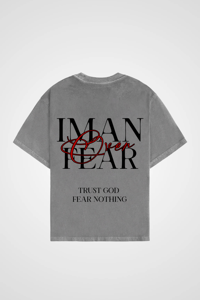 IMAN - OVERSIZED SHIRT BACKPRINT - Edeltürke