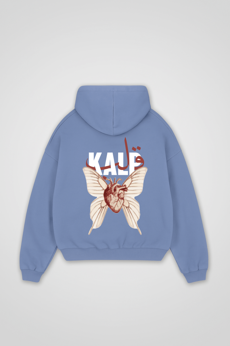 KALP - OVERSIZED ZIPPER HOODIE - Edeltürke