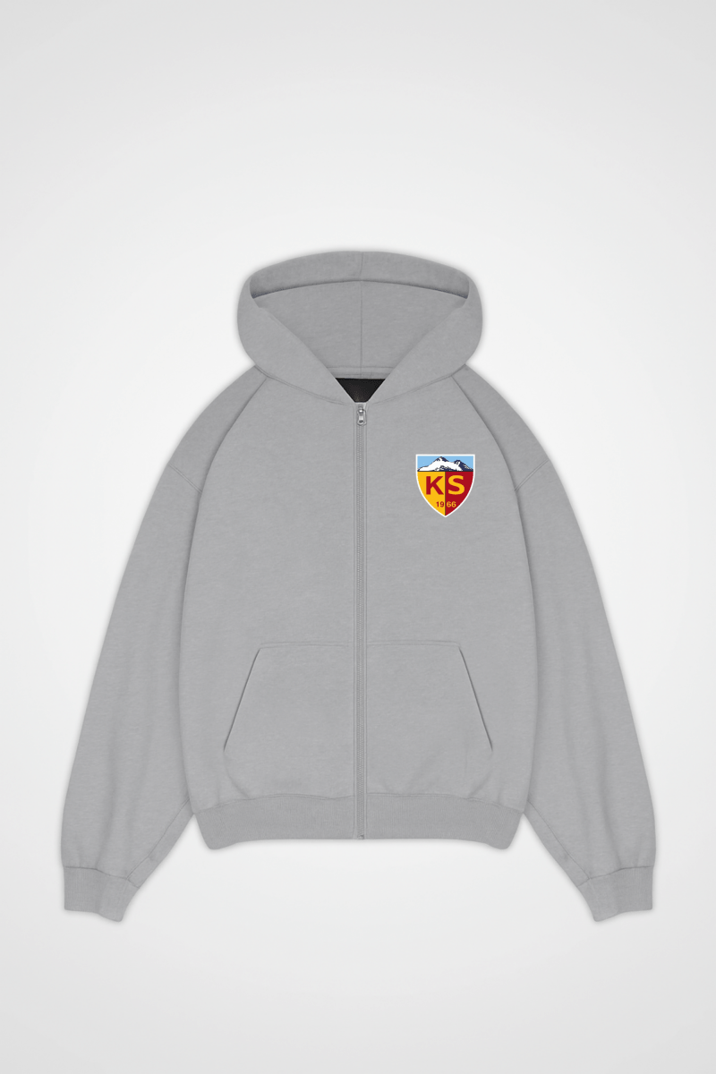 KAYSERI - OVERSIZED ZIPPER HOODIE - Edeltürke