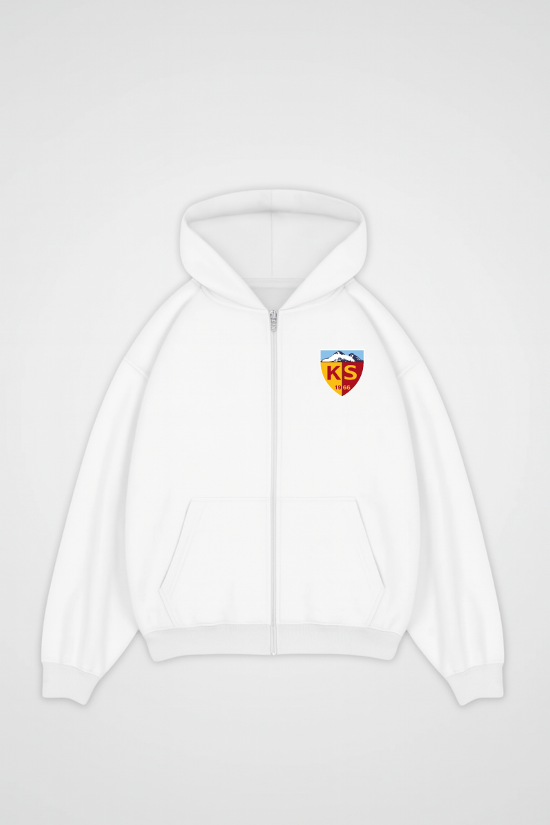 KAYSERI - OVERSIZED ZIPPER HOODIE - Edeltürke