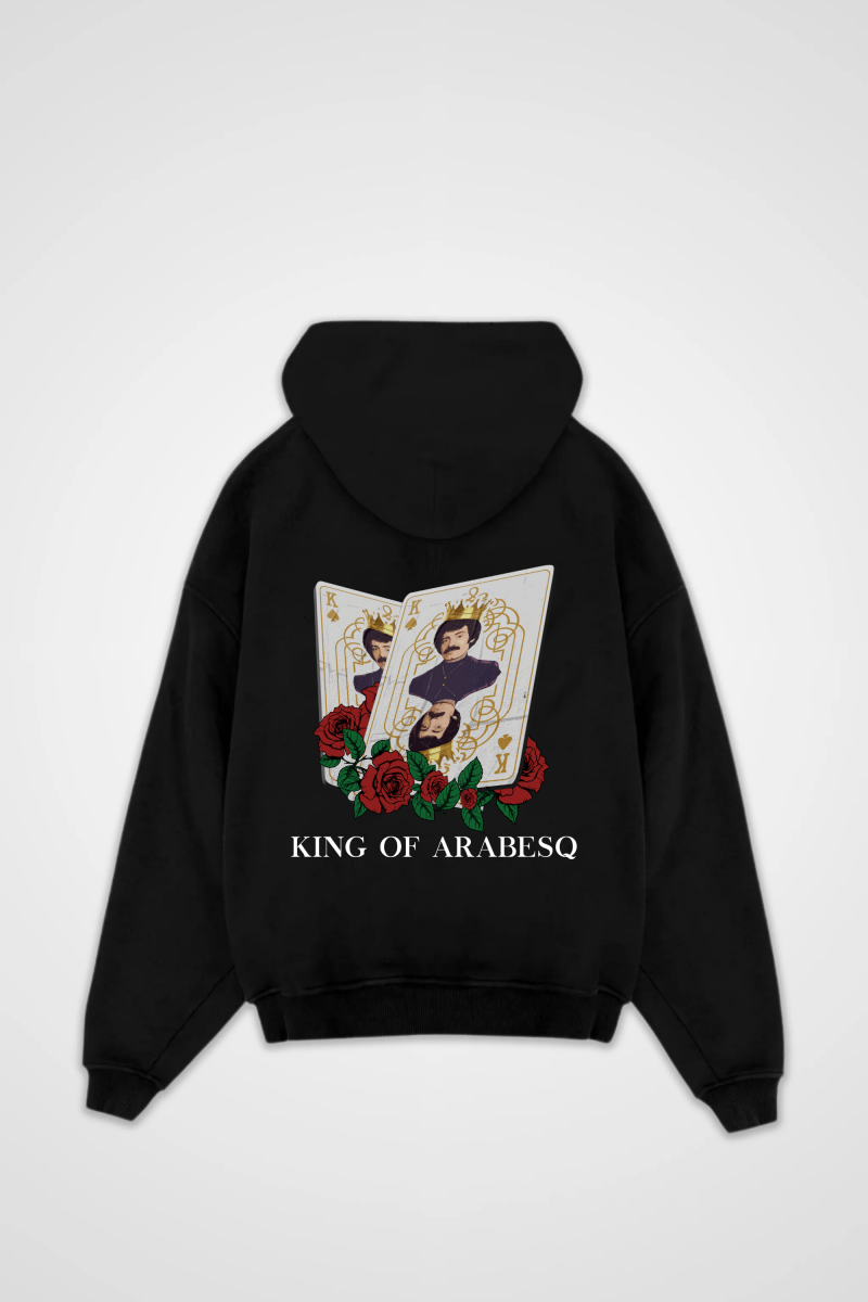 KING OF ARABESQ - OVERSIZED HOODIE BACKPRINT - Edeltürke