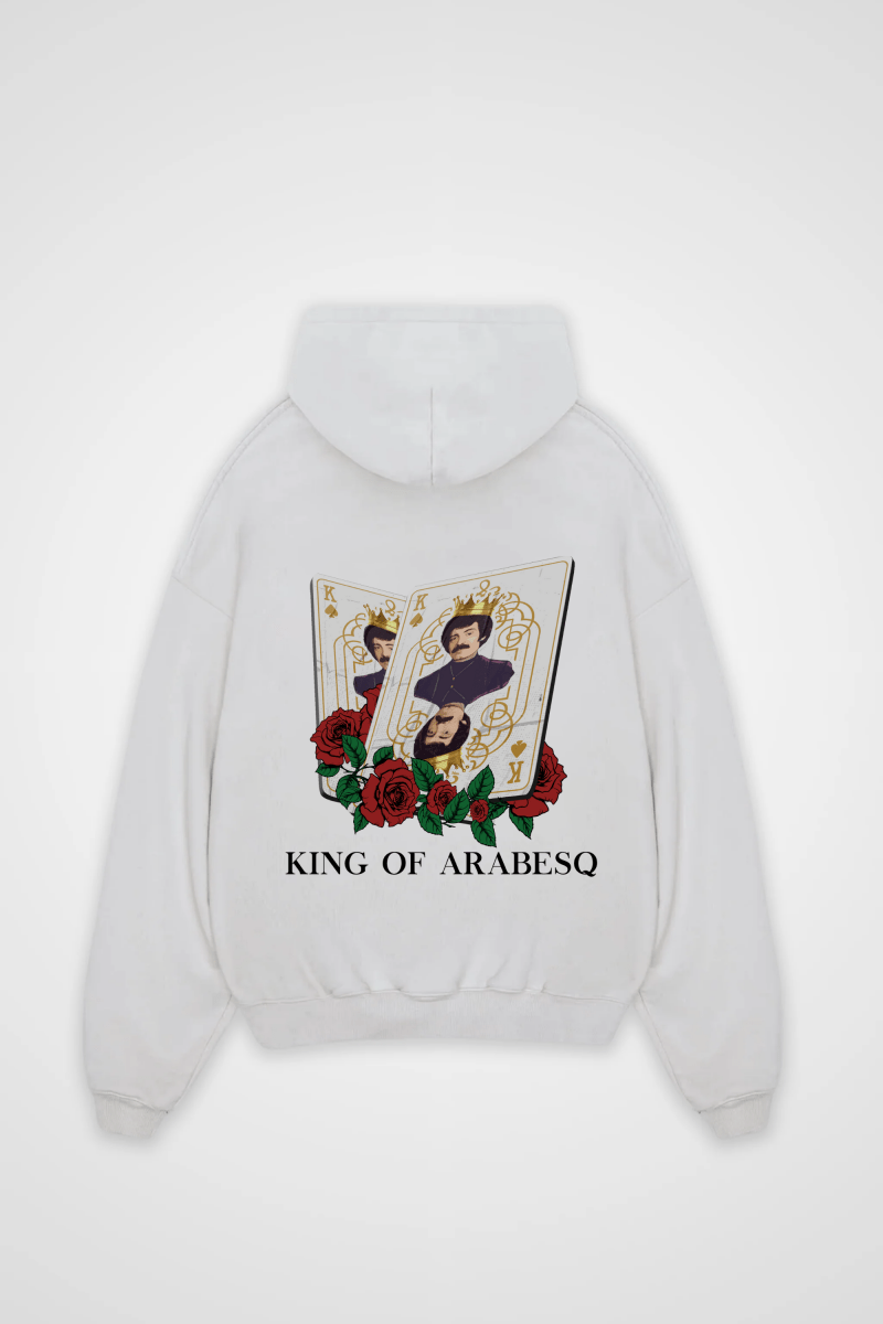 KING OF ARABESQ - OVERSIZED HOODIE BACKPRINT - Edeltürke