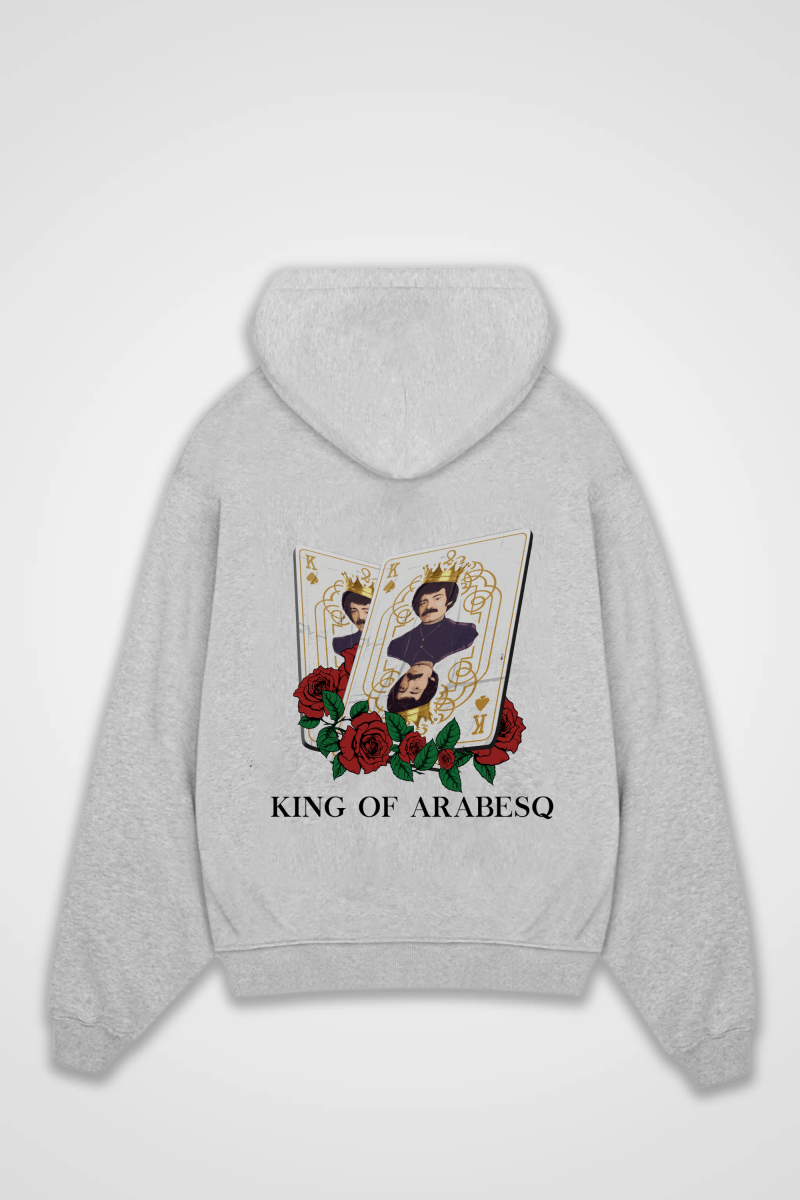 KING OF ARABESQ - OVERSIZED ZIPPER HOODIE - Edeltürke