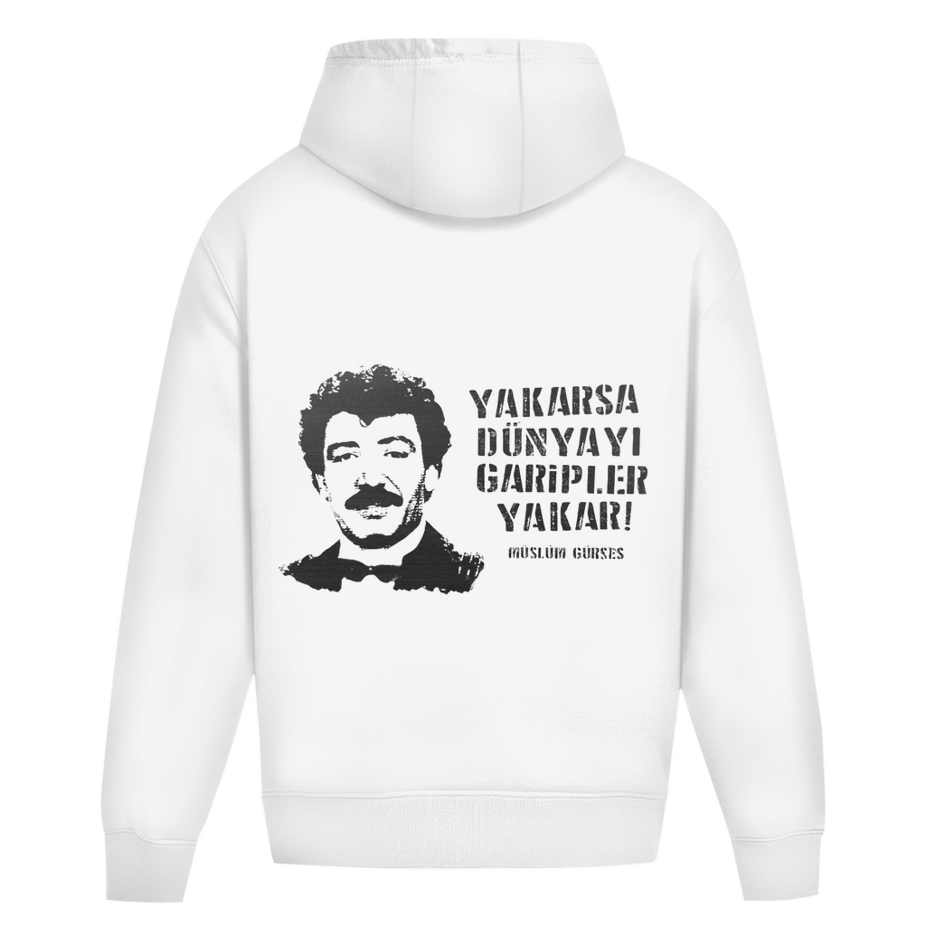 MÜSLÜM GÜRSES - OVERSIZED HOODIE BACKPRINT - Edeltürke