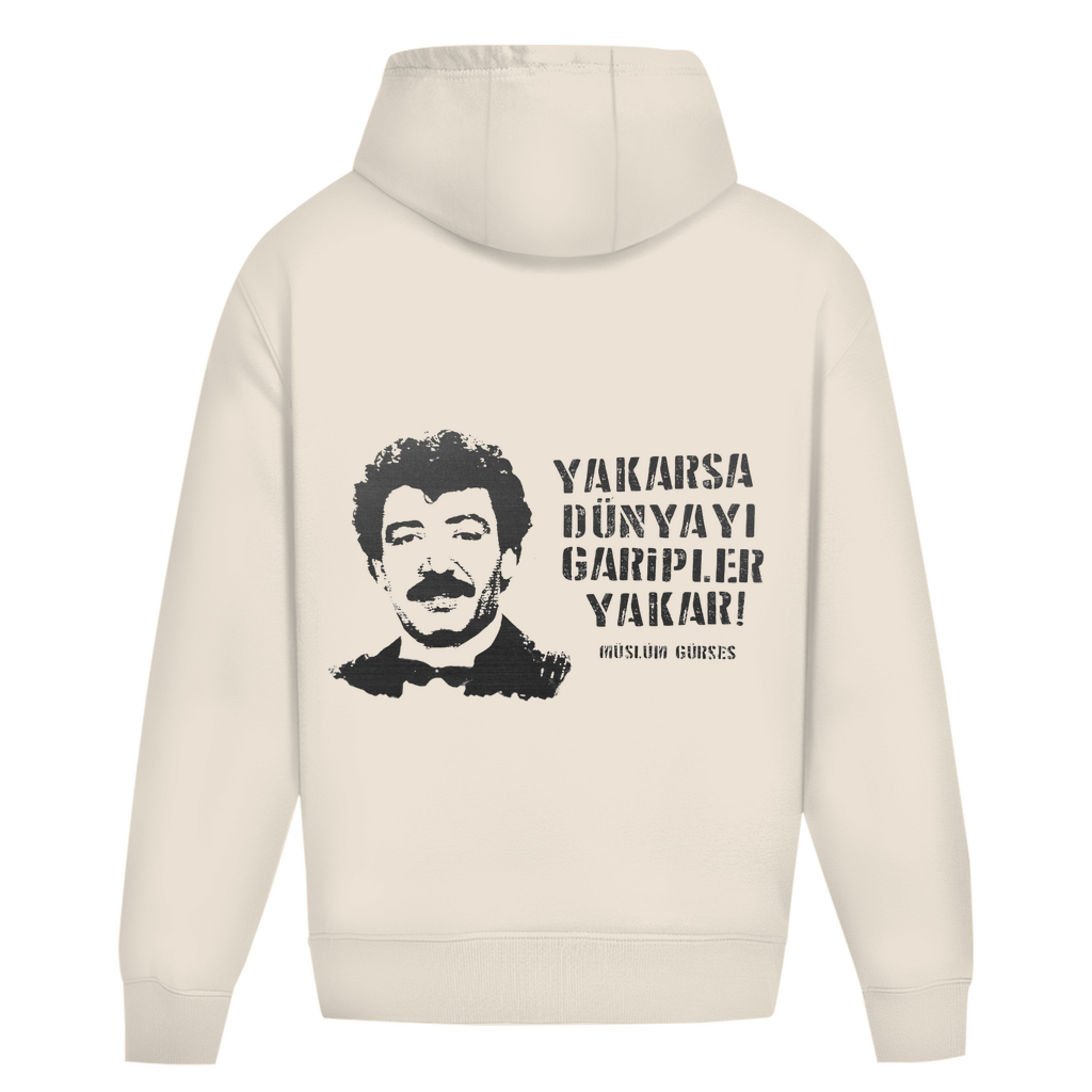 MÜSLÜM GÜRSES - OVERSIZED HOODIE BACKPRINT - Edeltürke
