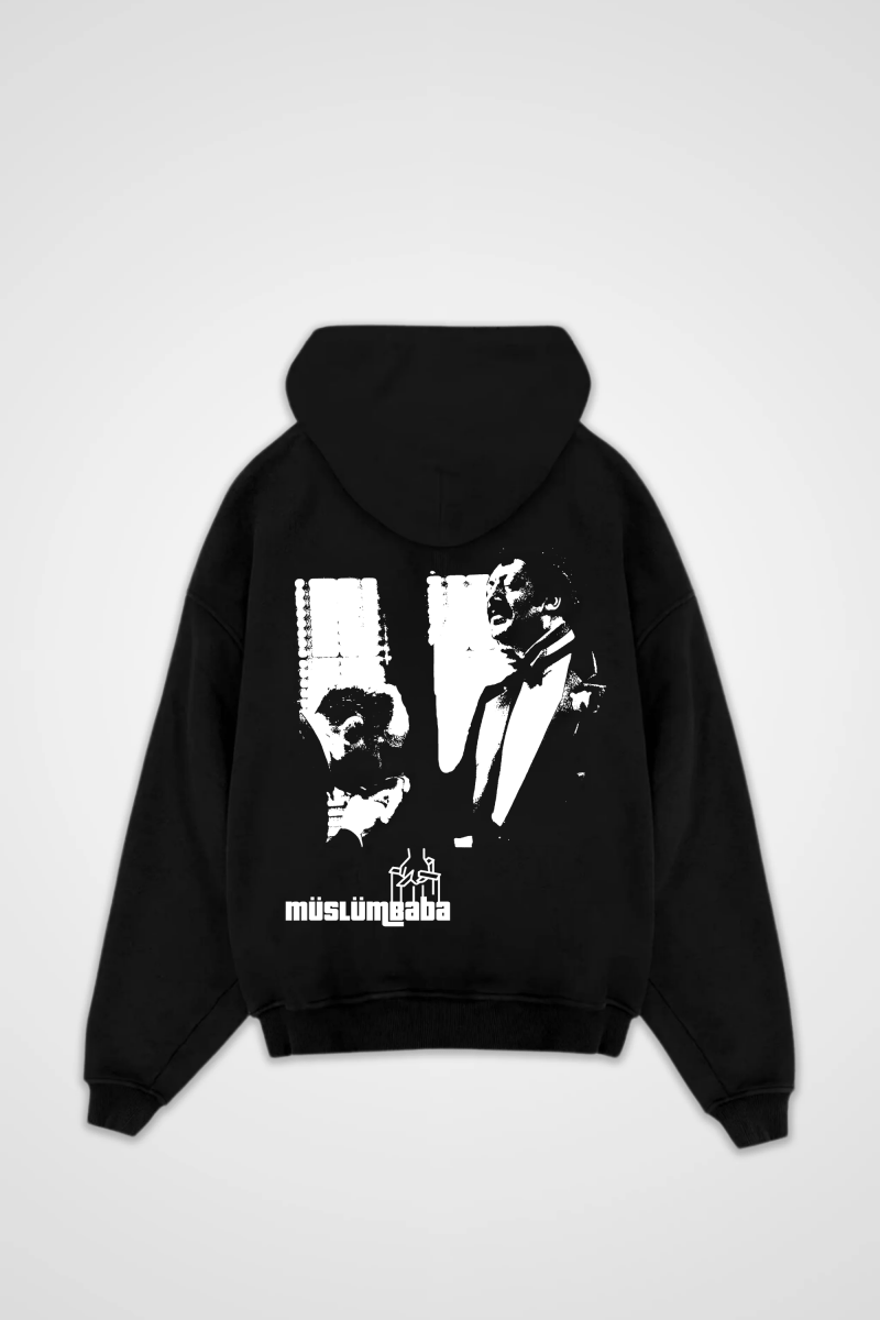 MÜSLÜM GÜRSES - OVERSIZED HOODIE BACKPRINT - Edeltürke