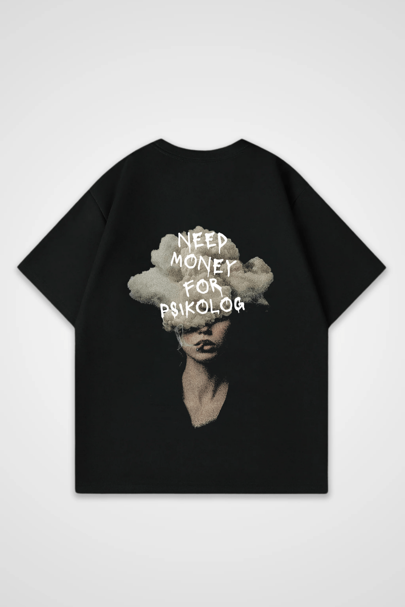 NEED MONEY - OVERSIZED SHIRT BACKPRINT - Edeltürke