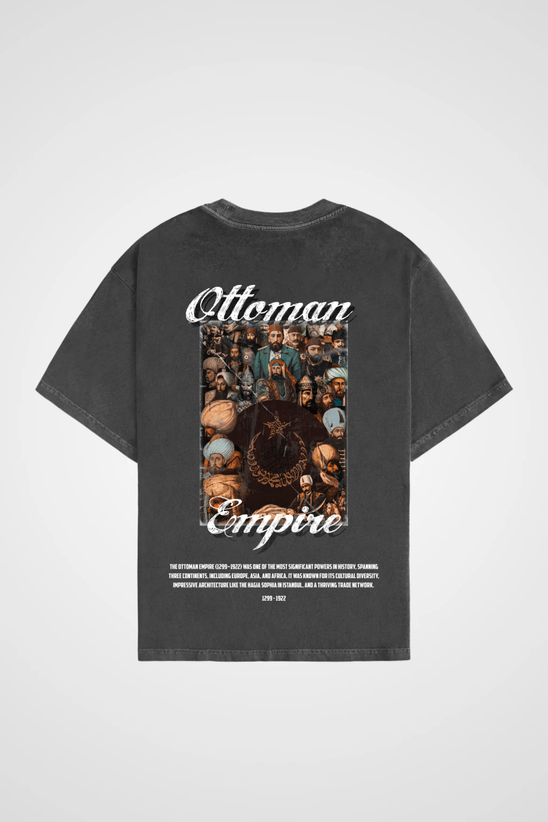 OTTOMAN - OVERSIZED SHIRT BACKPRINT (WASHED) - Edeltürke