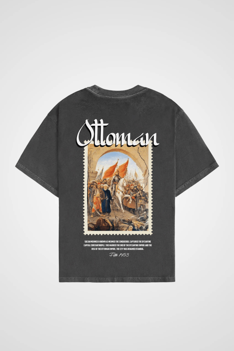 OTTOMAN - OVERSIZED SHIRT BACKPRINT (WASHED) - Edeltürke