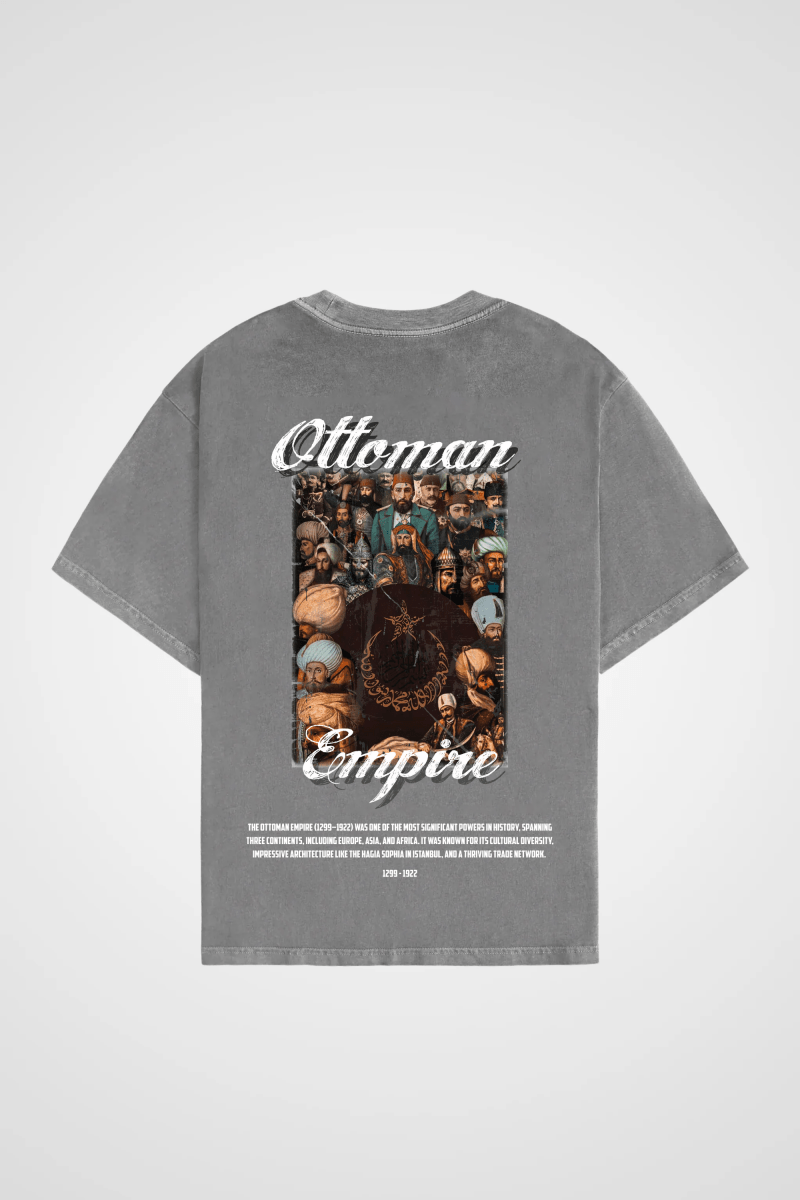 OTTOMAN - OVERSIZED SHIRT BACKPRINT (WASHED) - Edeltürke