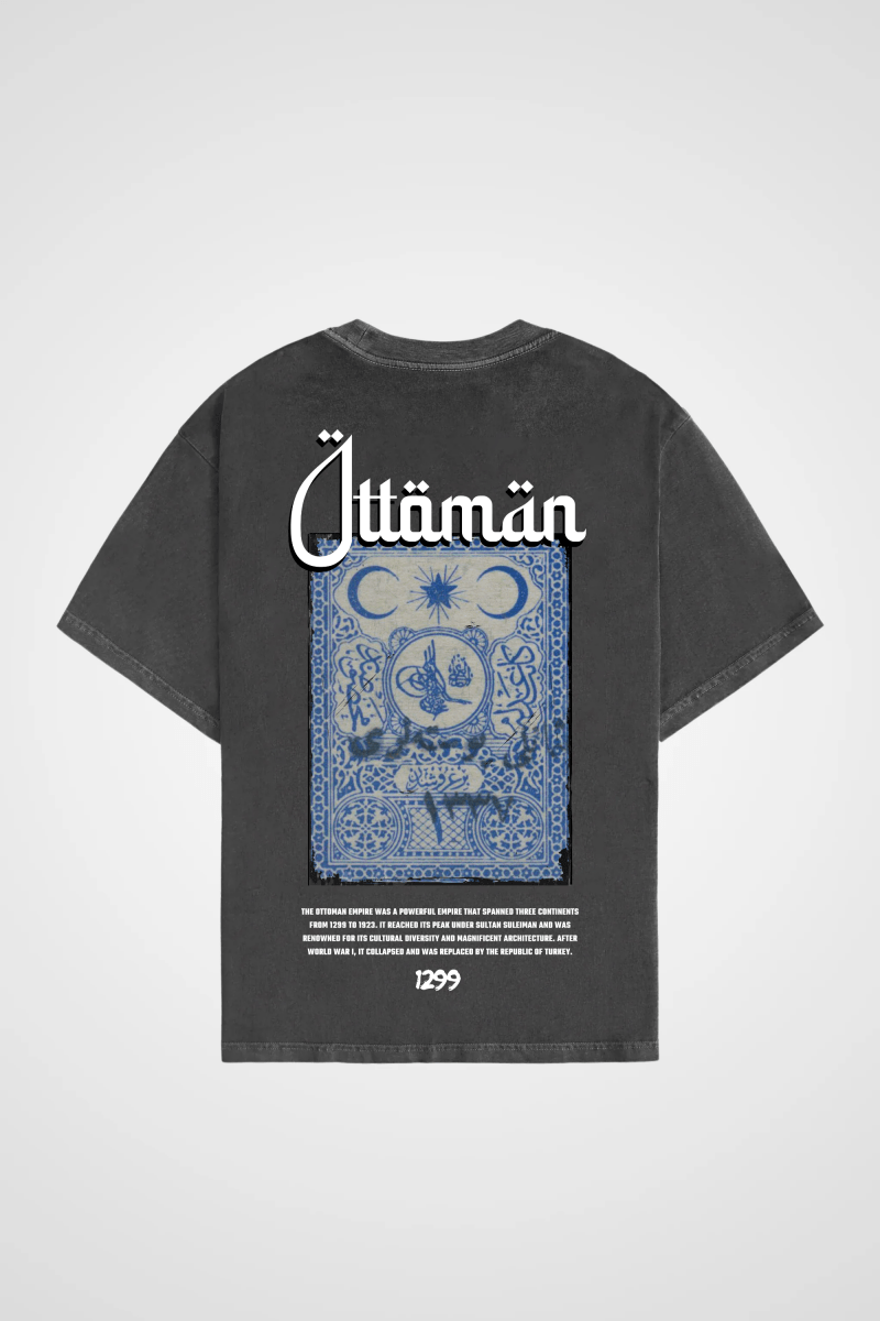 OTTOMAN - OVERSIZED SHIRT BACKPRINT (WASHED) - Edeltürke
