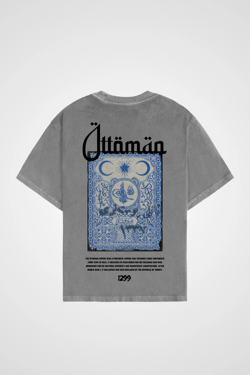 OTTOMAN - OVERSIZED SHIRT BACKPRINT (WASHED) - Edeltürke