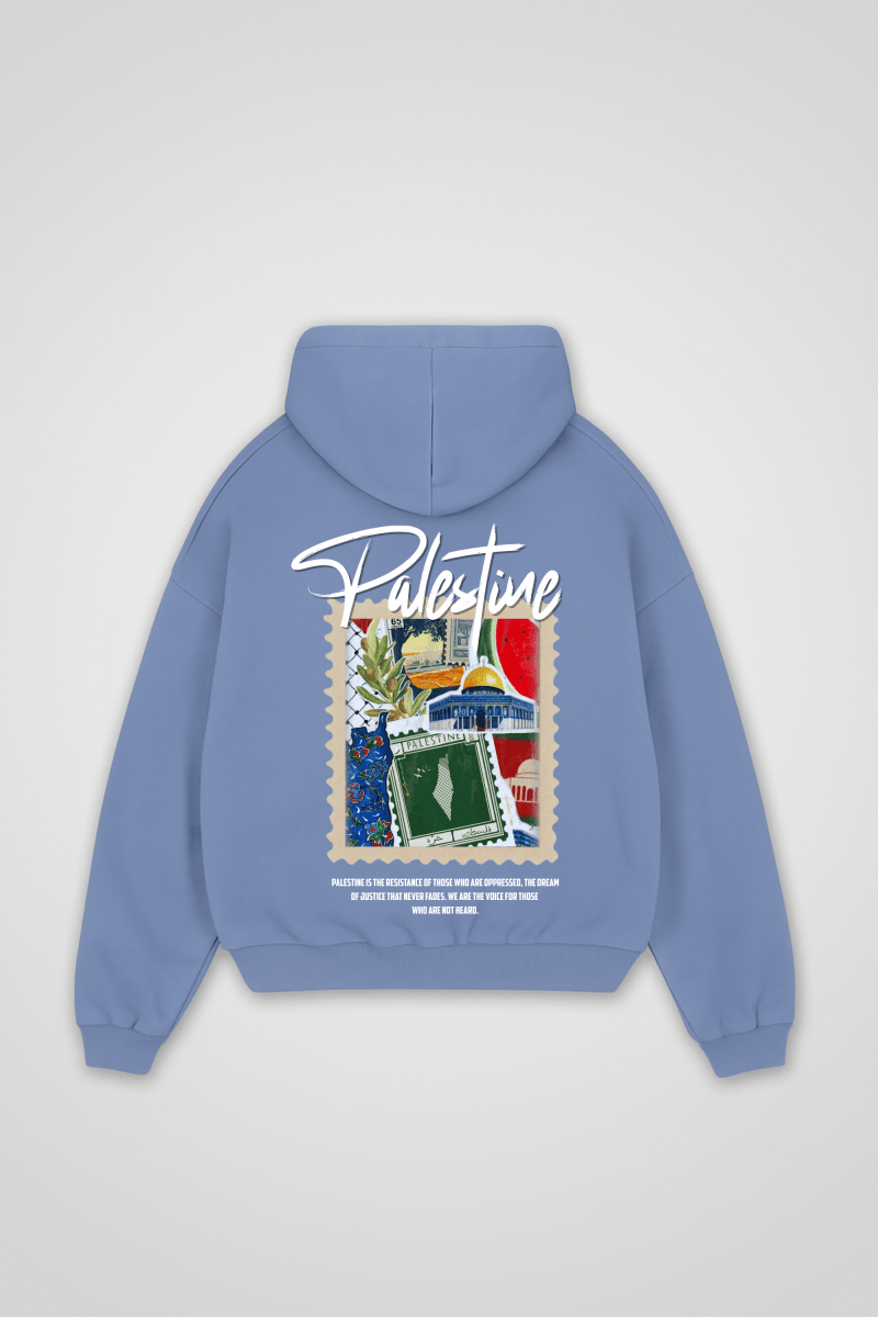 PALESTINE - OVERSIZED HOODIE BACKPRINT - Edeltürke
