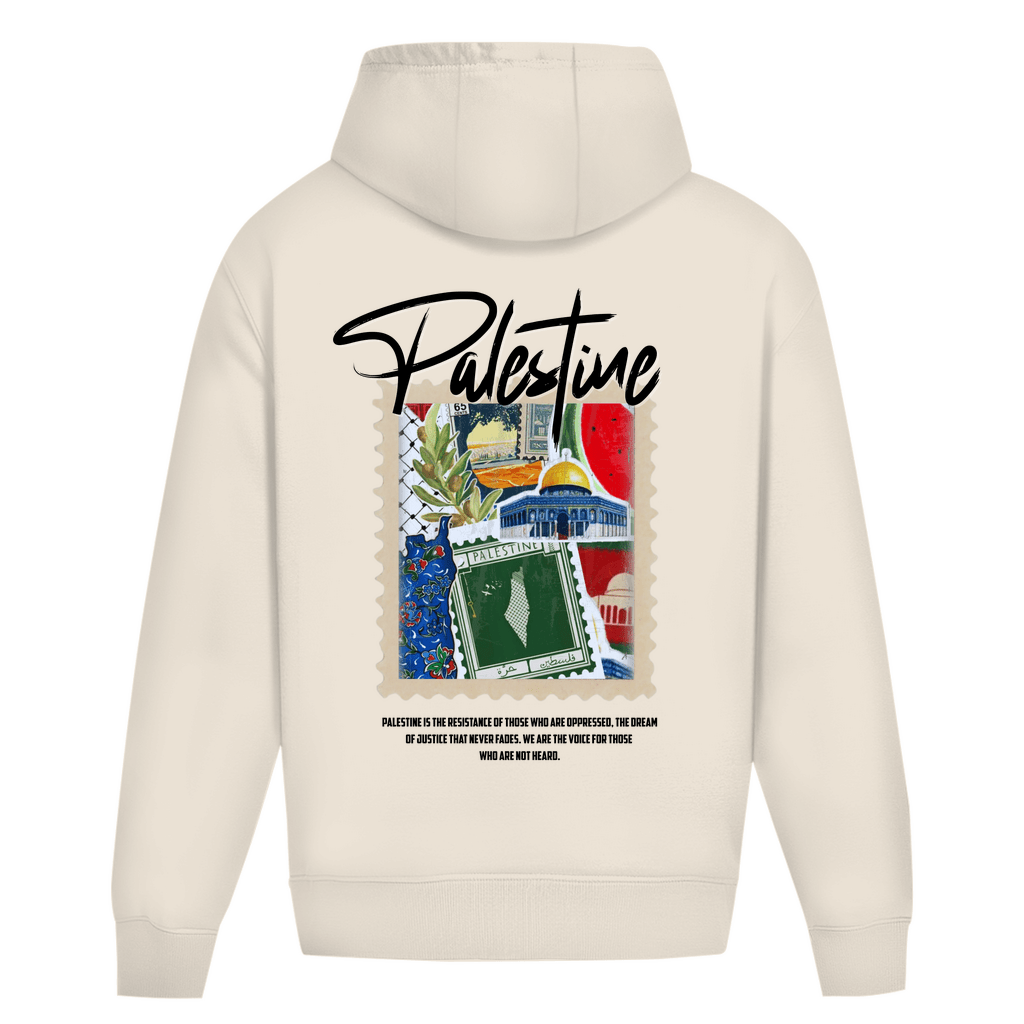 PALESTINE - OVERSIZED HOODIE BACKPRINT - Edeltürke