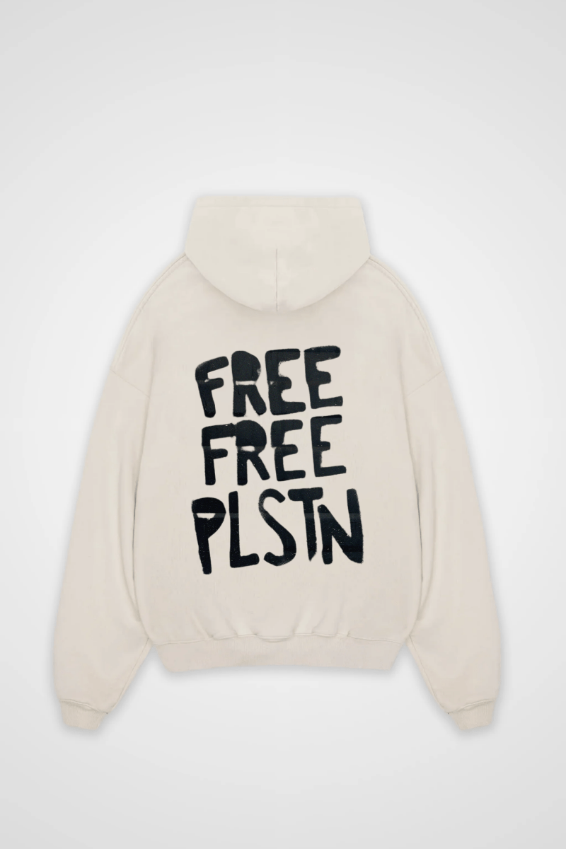 PALESTINE - OVERSIZED HOODIE BACKPRINT - Edeltürke