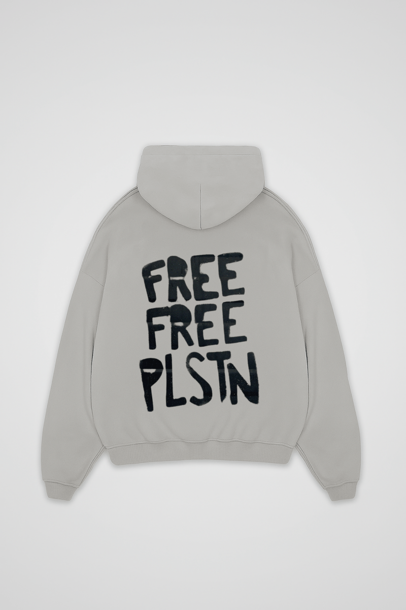 PALESTINE - OVERSIZED HOODIE BACKPRINT - Edeltürke