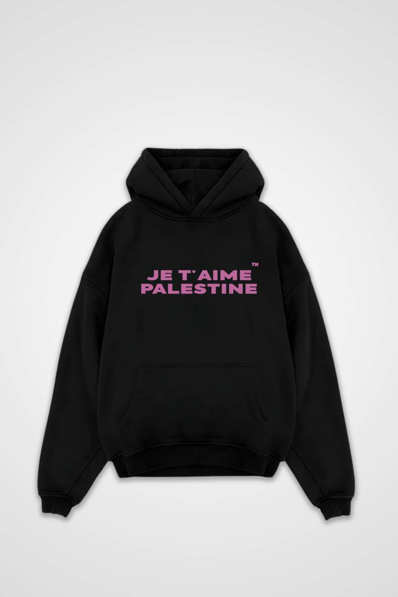 PALESTINE - OVERSIZED HOODIE BACKPRINT - Edeltürke
