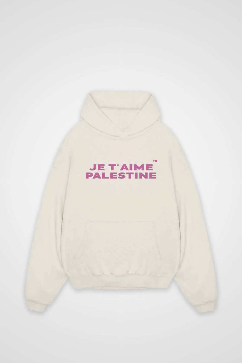 PALESTINE - OVERSIZED HOODIE BACKPRINT - Edeltürke