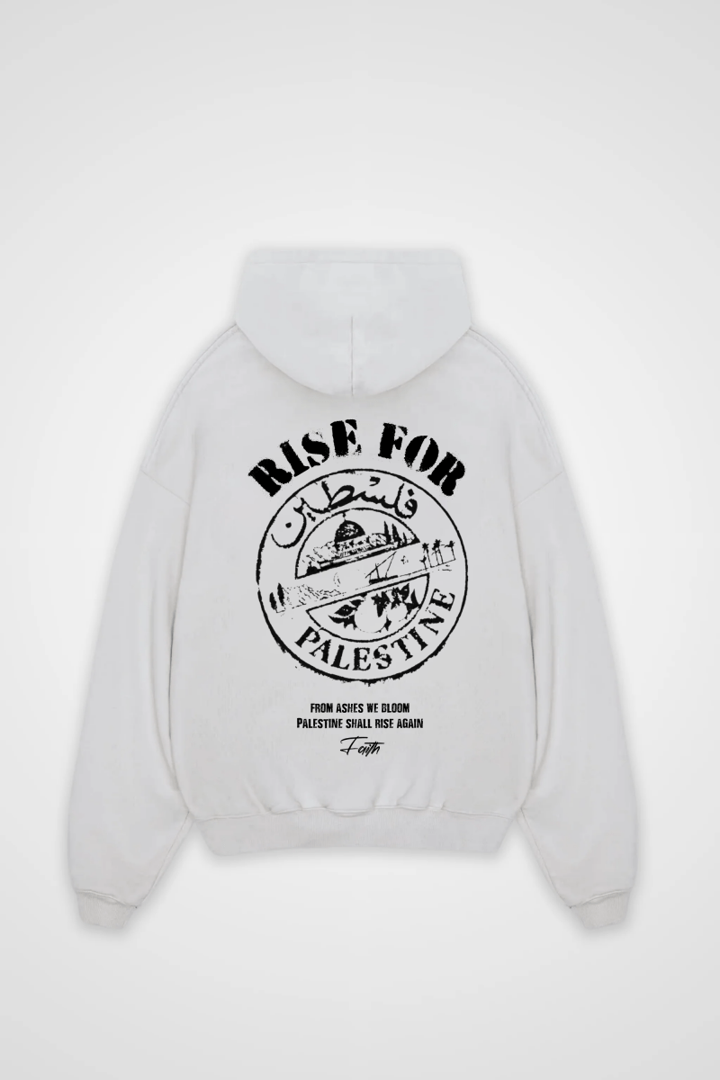 PALESTINE - OVERSIZED HOODIE BACKPRINT - Edeltürke