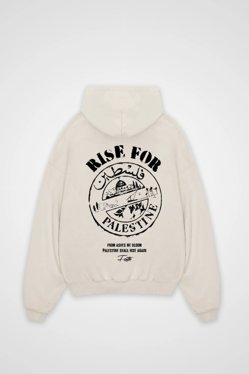 PALESTINE - OVERSIZED HOODIE BACKPRINT - Edeltürke