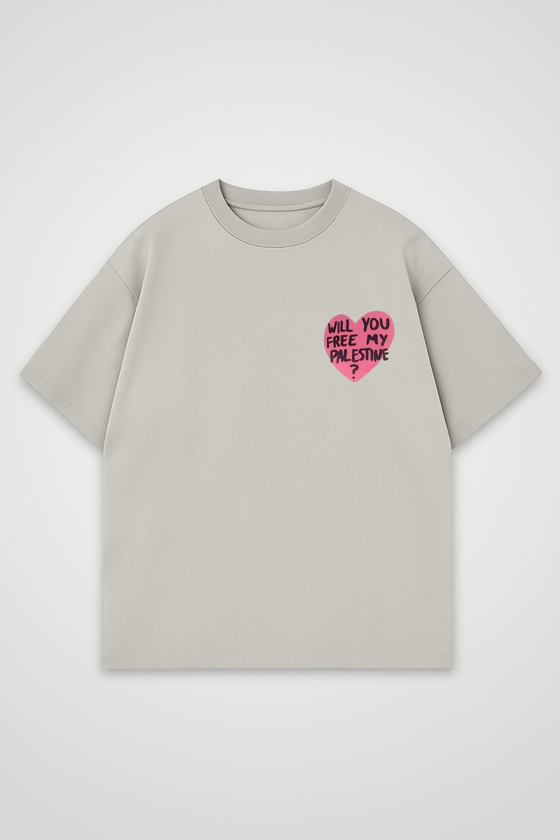 PALESTINE - OVERSIZED SHIRT - Edeltürke
