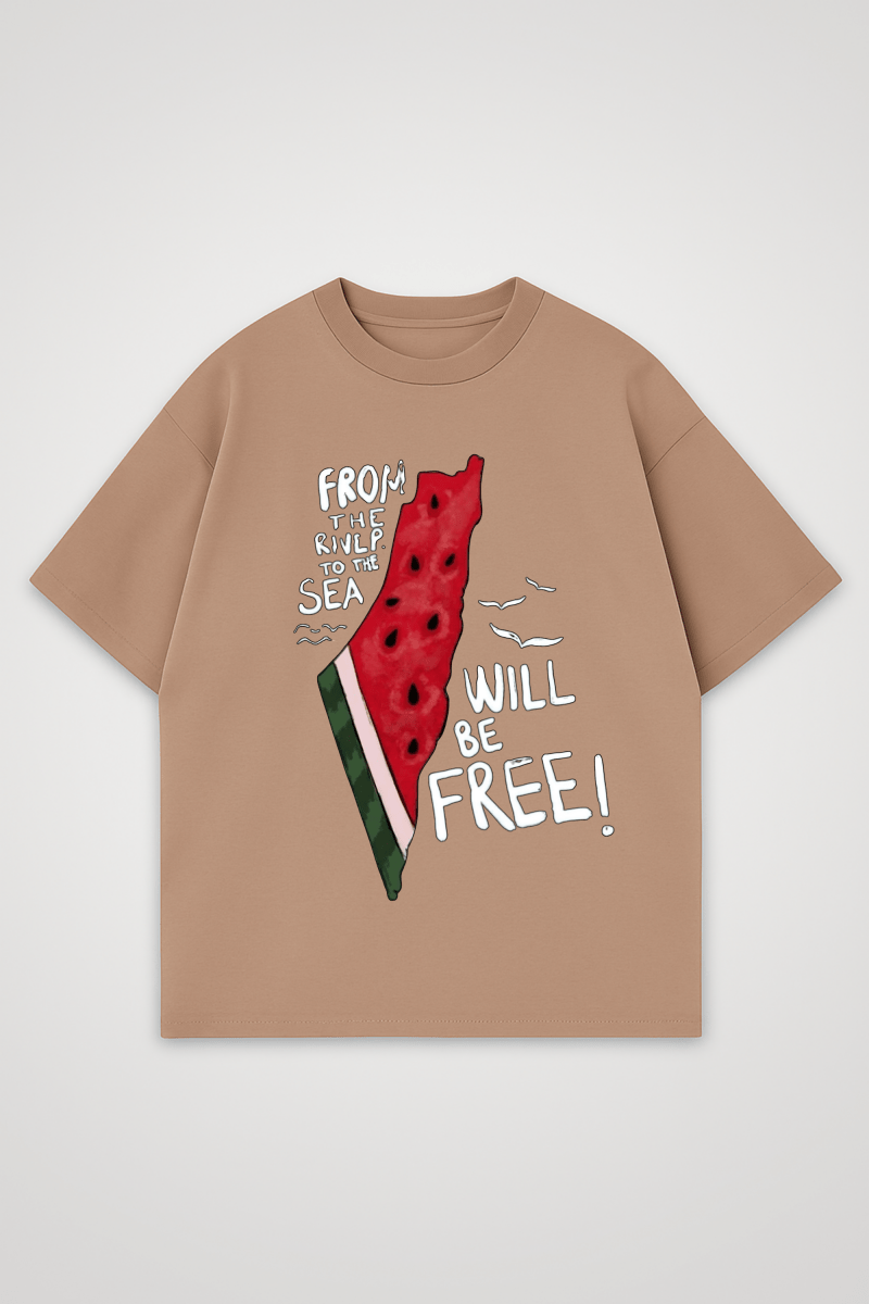 PALESTINE - OVERSIZED SHIRT - Edeltürke