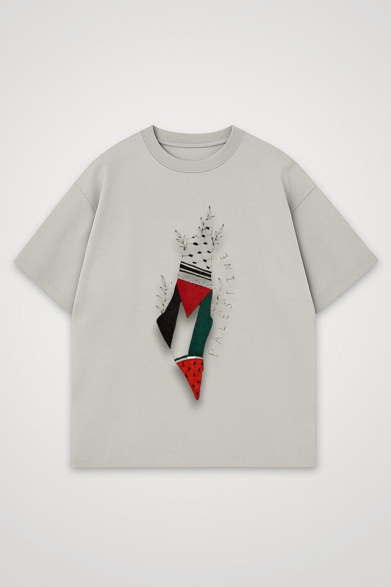 PALESTINE - OVERSIZED SHIRT - Edeltürke