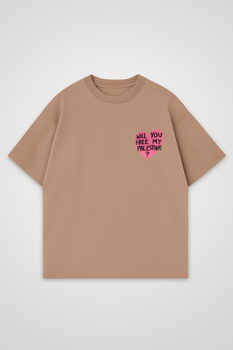 PALESTINE - OVERSIZED SHIRT - Edeltürke