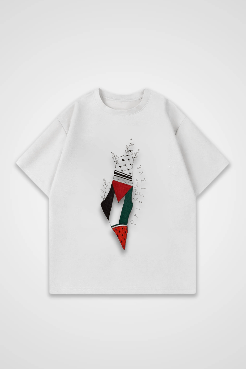 PALESTINE - OVERSIZED SHIRT - Edeltürke