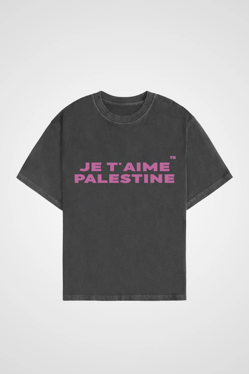 PALESTINE - OVERSIZED SHIRT BACKPRINT - Edeltürke