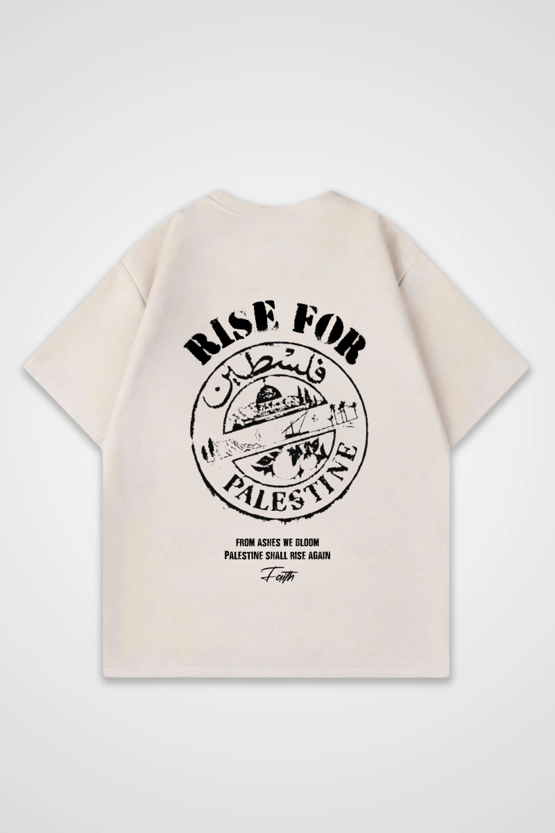 PALESTINE - OVERSIZED SHIRT BACKPRINT - Edeltürke