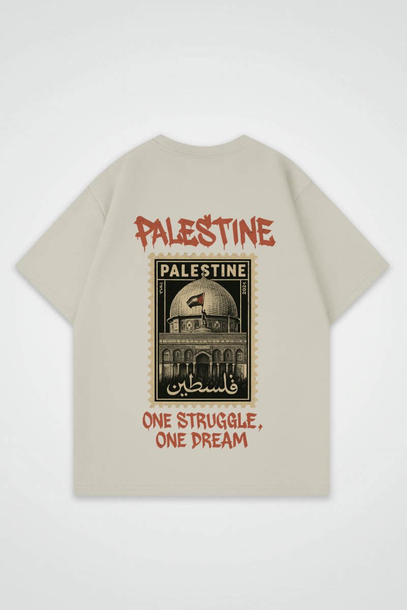 PALESTINE - OVERSIZED SHIRT BACKPRINT - Edeltürke