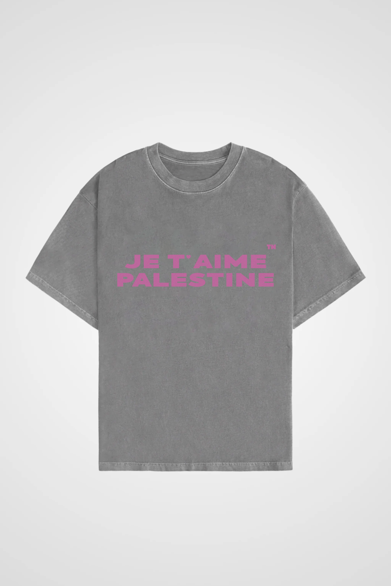 PALESTINE - OVERSIZED SHIRT BACKPRINT - Edeltürke