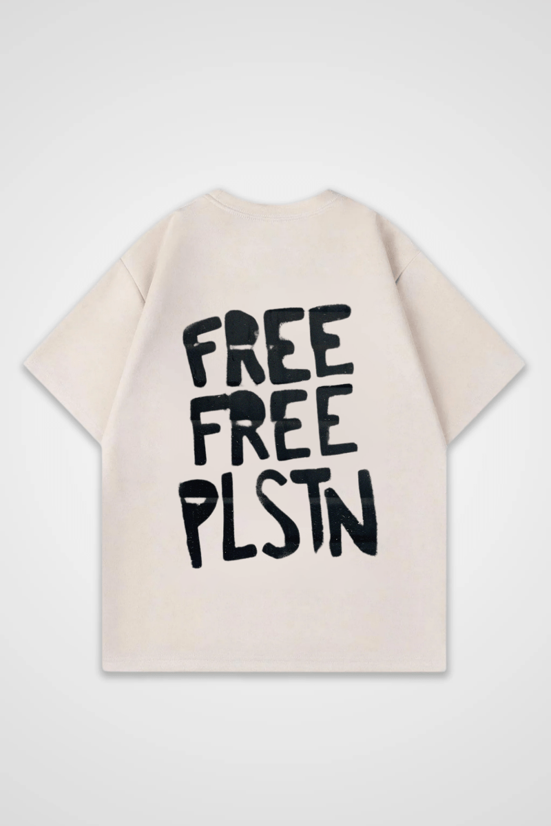 PALESTINE - OVERSIZED SHIRT BACKPRINT - Edeltürke