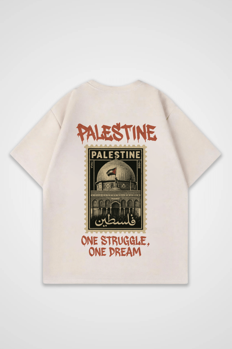 PALESTINE - OVERSIZED SHIRT BACKPRINT - Edeltürke