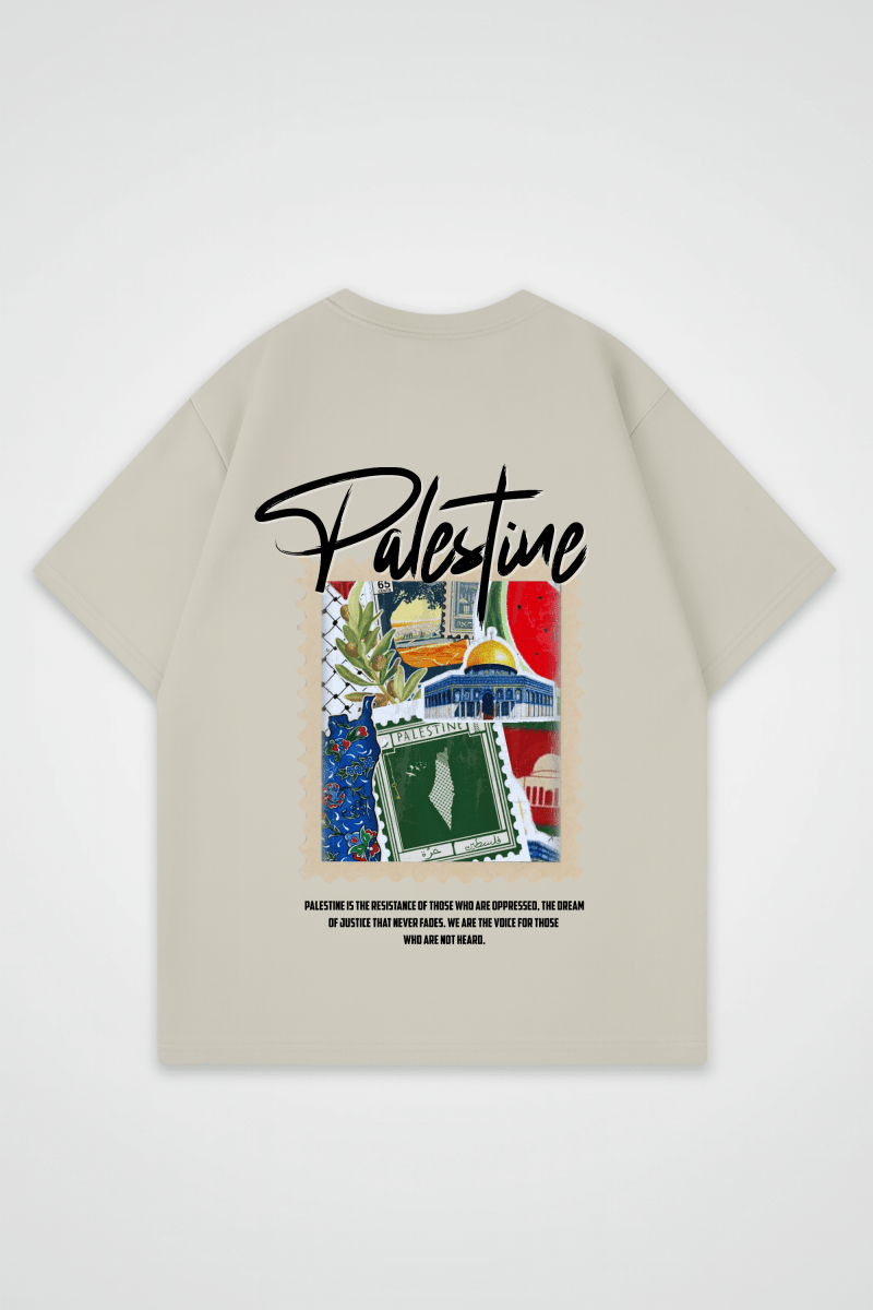 PALESTINE - OVERSIZED SHIRT BACKPRINT - Edeltürke