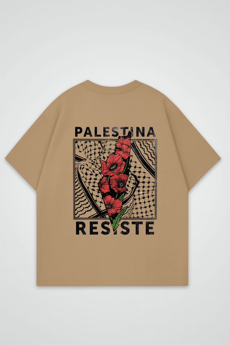 PALESTINE - OVERSIZED SHIRT BACKPRINT - Edeltürke