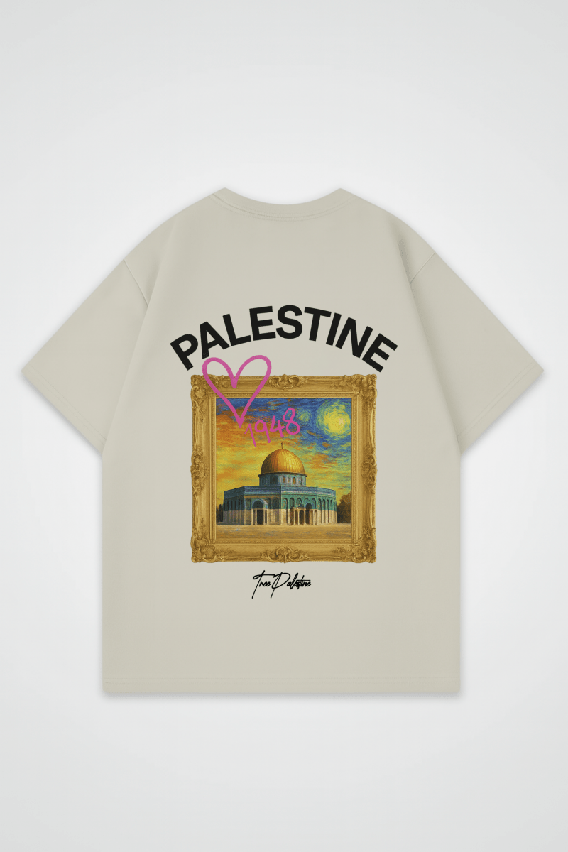 PALESTINE - OVERSIZED SHIRT BACKPRINT - Edeltürke