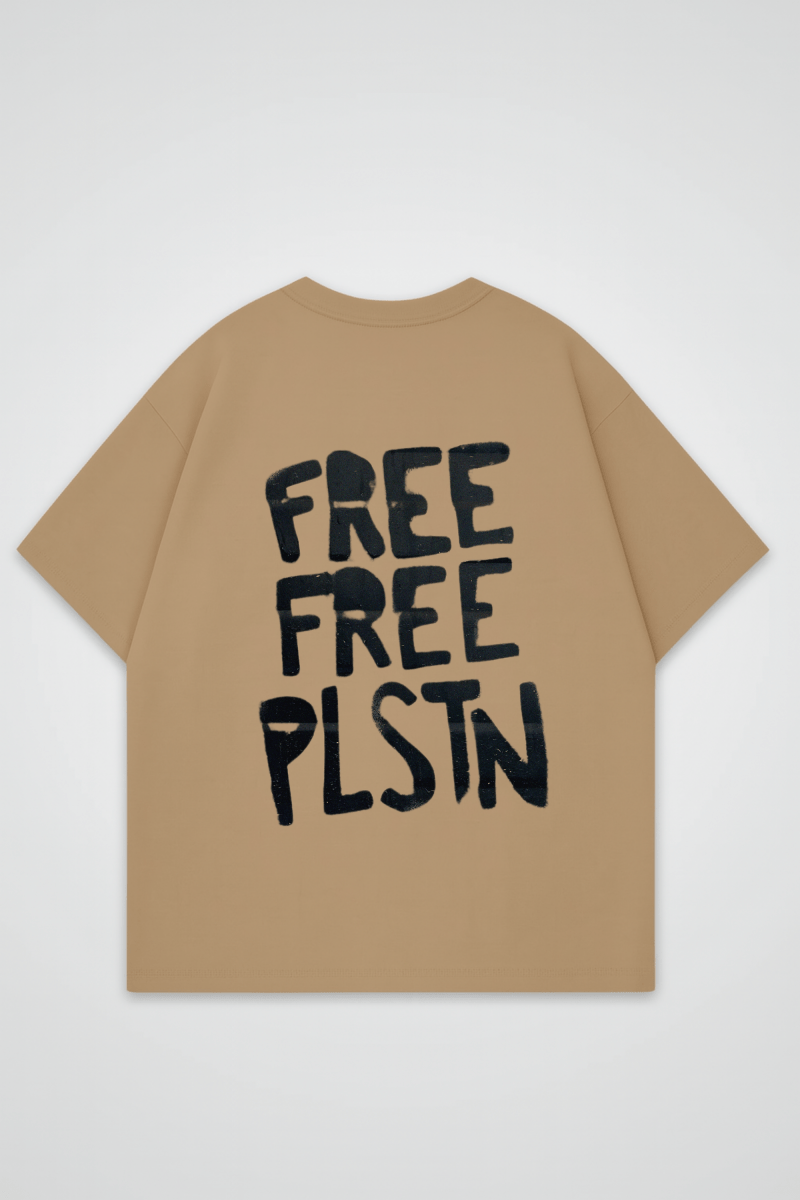 PALESTINE - OVERSIZED SHIRT BACKPRINT - Edeltürke