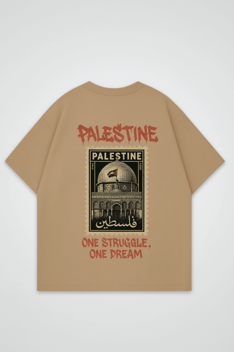 PALESTINE - OVERSIZED SHIRT BACKPRINT - Edeltürke