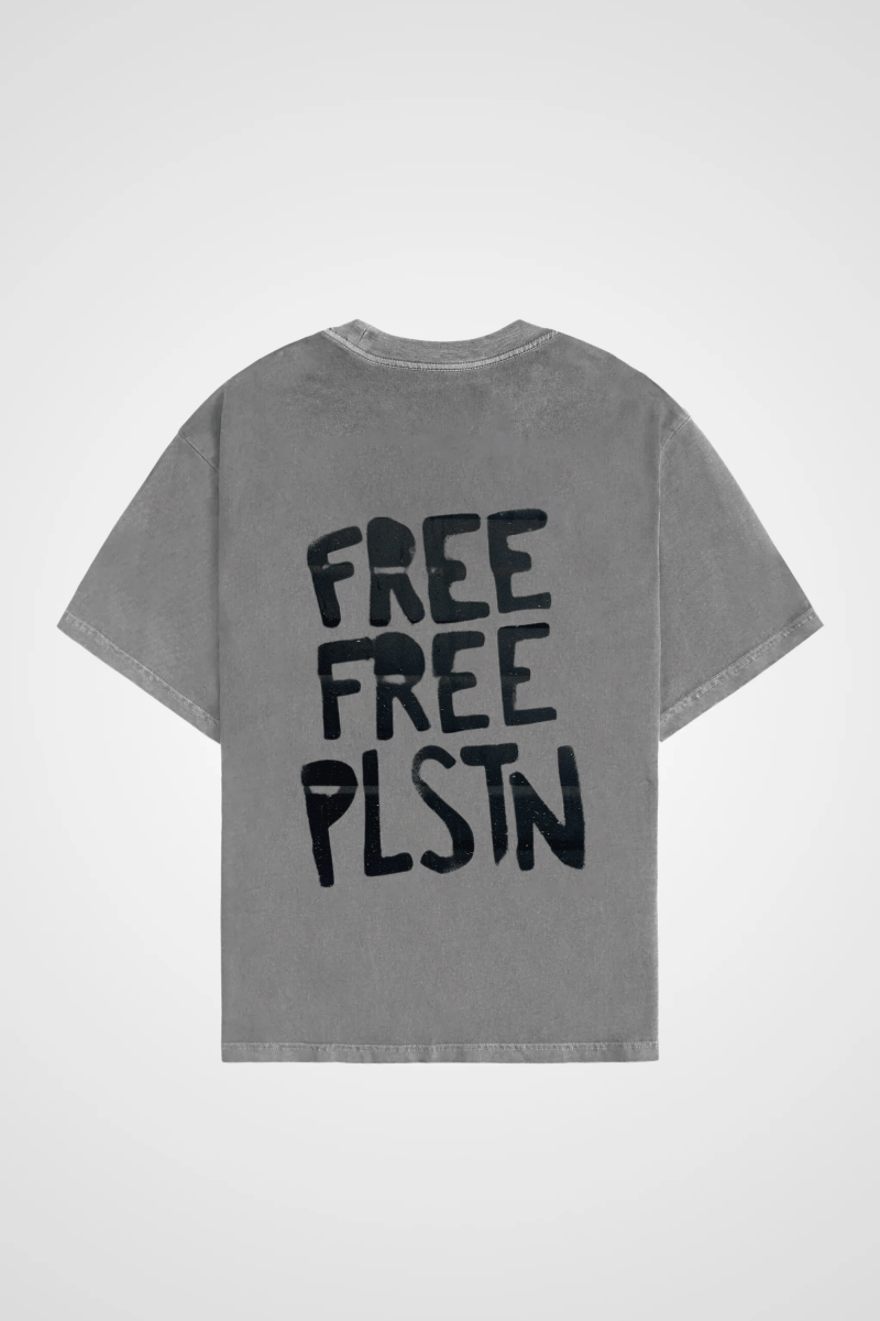 PALESTINE - OVERSIZED SHIRT BACKPRINT - Edeltürke