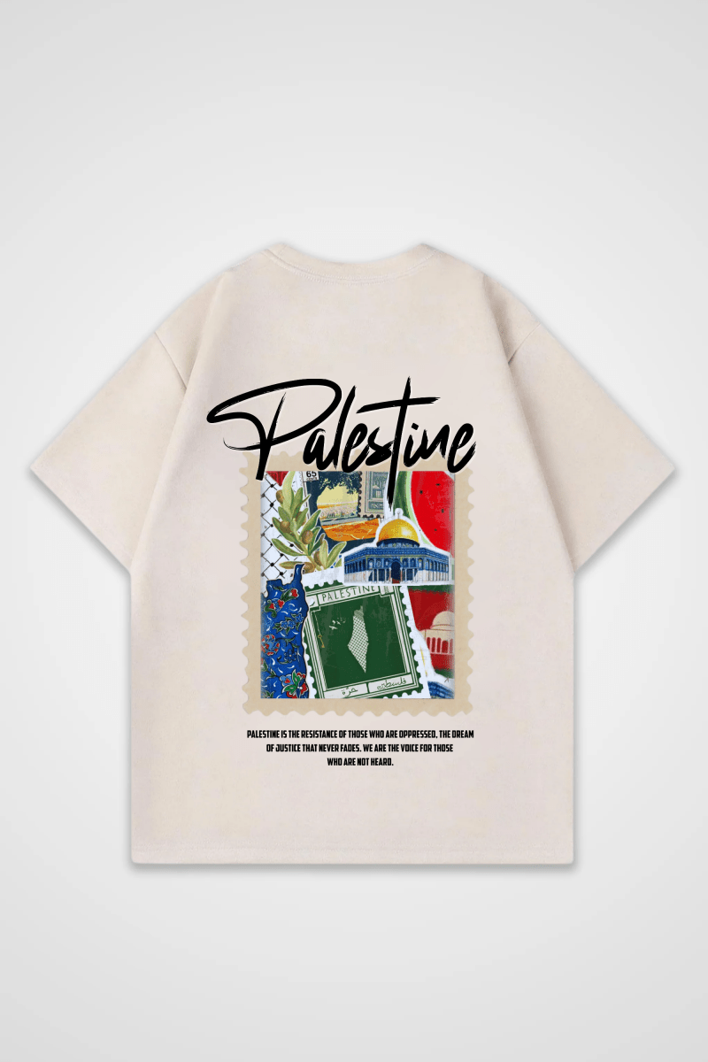 PALESTINE - OVERSIZED SHIRT BACKPRINT - Edeltürke