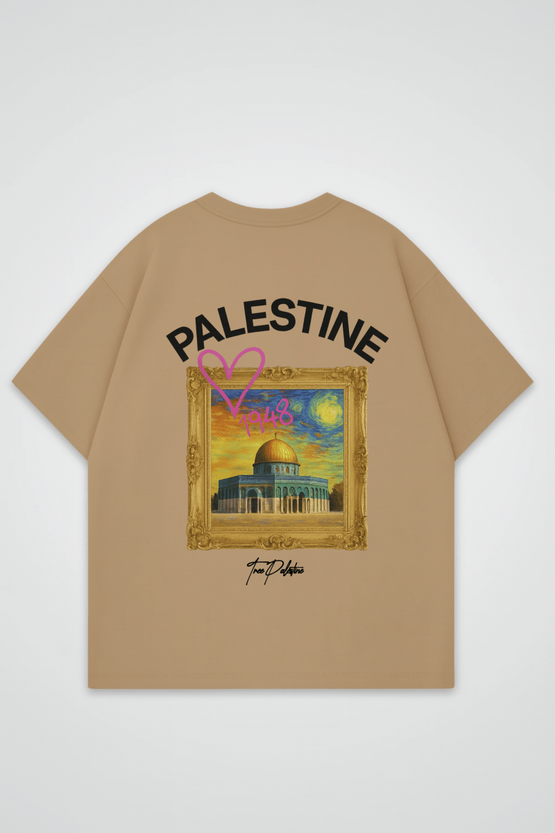 PALESTINE - OVERSIZED SHIRT BACKPRINT - Edeltürke