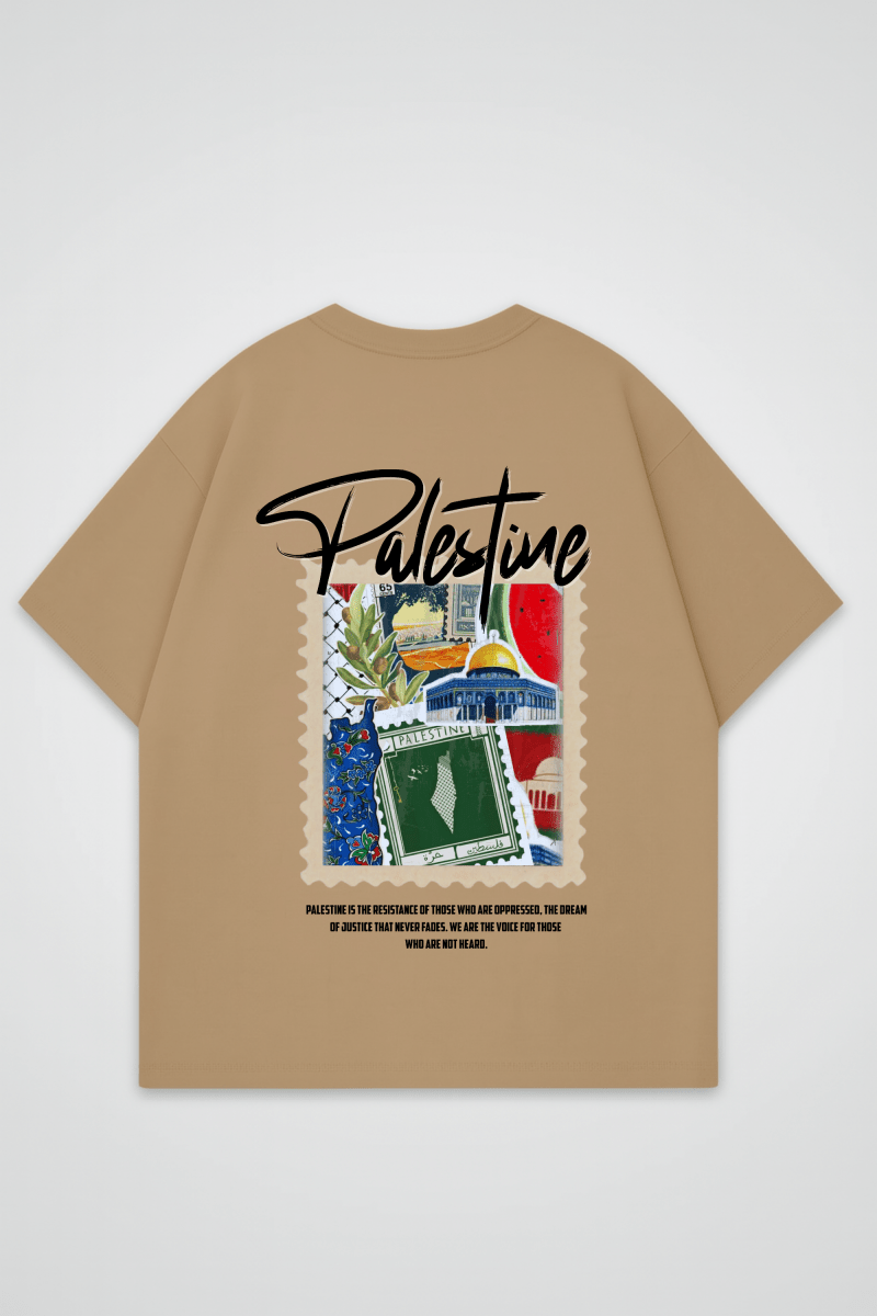 PALESTINE - OVERSIZED SHIRT BACKPRINT - Edeltürke