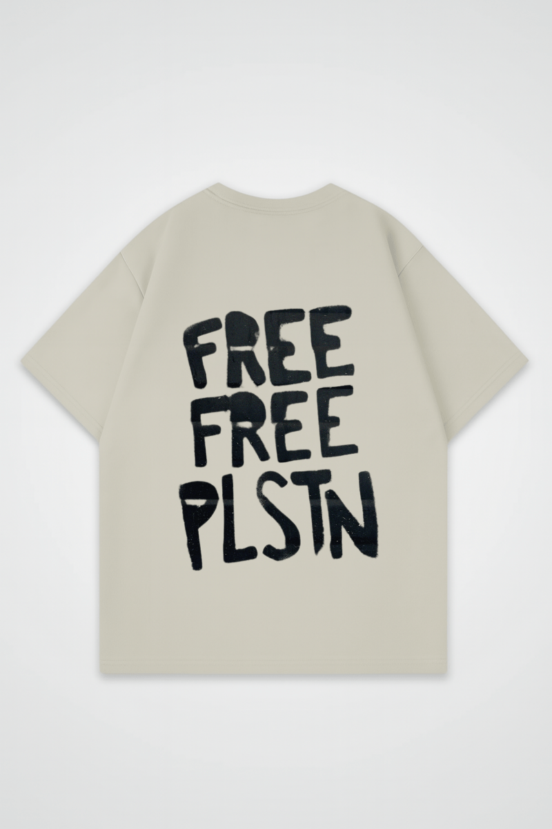 PALESTINE - OVERSIZED SHIRT BACKPRINT - Edeltürke