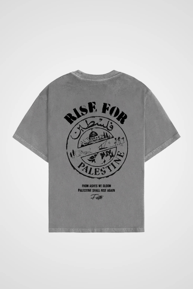 PALESTINE - OVERSIZED SHIRT BACKPRINT - Edeltürke