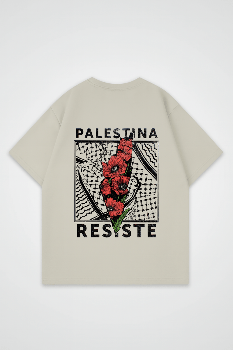 PALESTINE - OVERSIZED SHIRT BACKPRINT - Edeltürke
