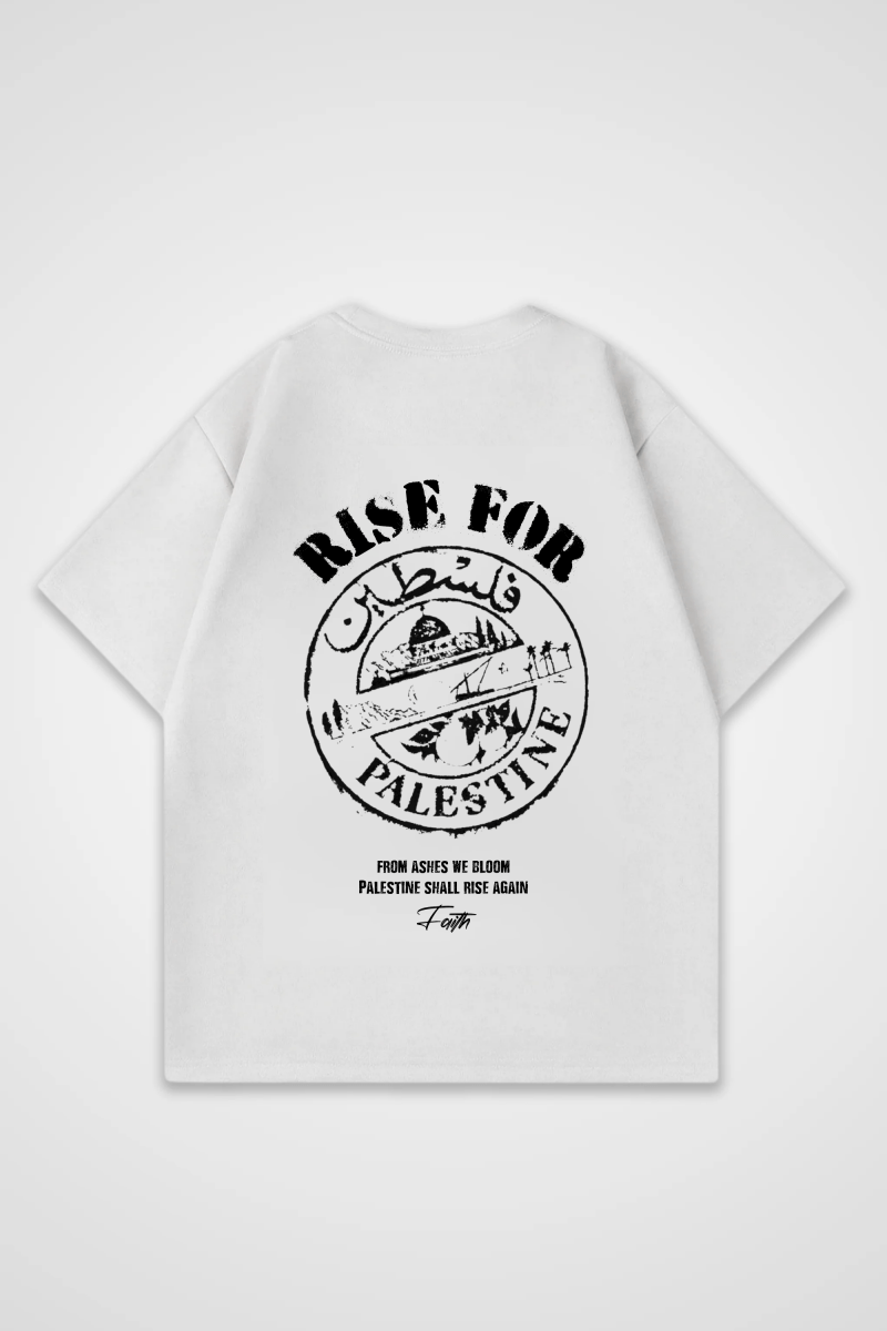 PALESTINE - OVERSIZED SHIRT BACKPRINT - Edeltürke